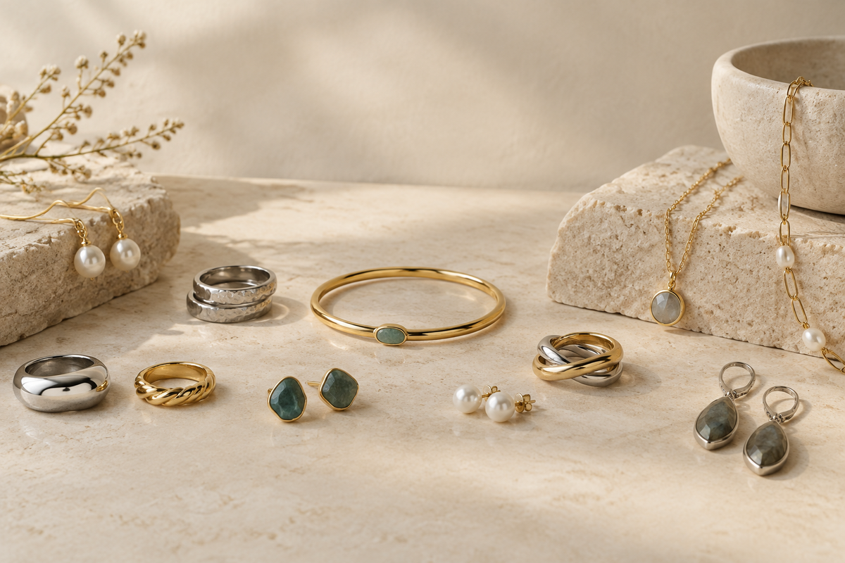 Jewelry Materials Explained: Stainless Steel, 316L, Sterling Silver & More