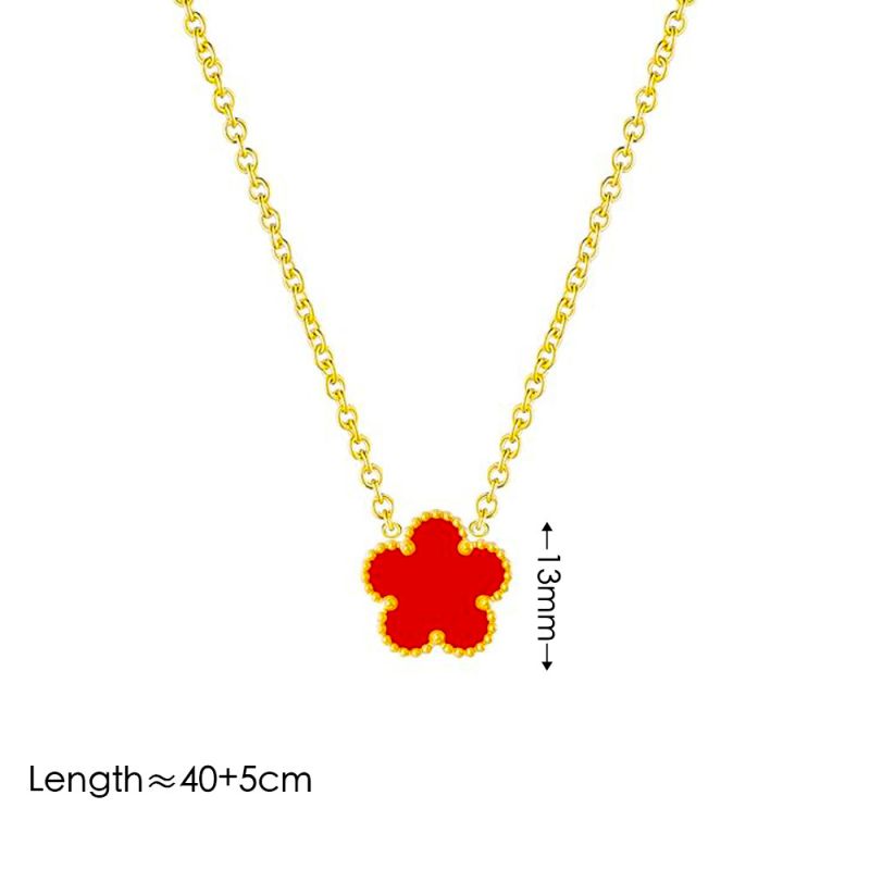 Black + Bracelet Stainless Steel Flower Bracelet