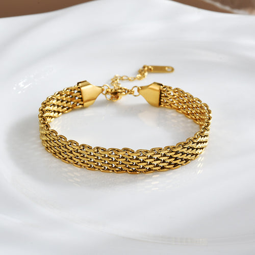 Bracelet Titanium Steel Braided Bracelet