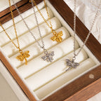Butterfly 2 Stainless Steel Butterfly Necklace