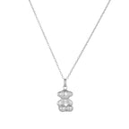 Steel Necklace Titanium Steel Bear Necklace