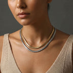 Silver Stainless Steel Chain Necklace