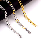 Gold Stainless Steel Chain Bracelet