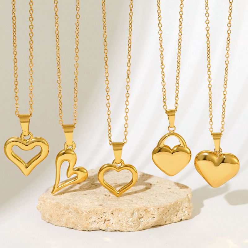 Necklace #4 Stainless Steel Heart Necklace