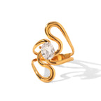 Ring #1 Luxury Premium Zircon Titanium Steel Ring
