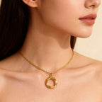 Necklace #4 304 Stainless Steel Portrait Necklace