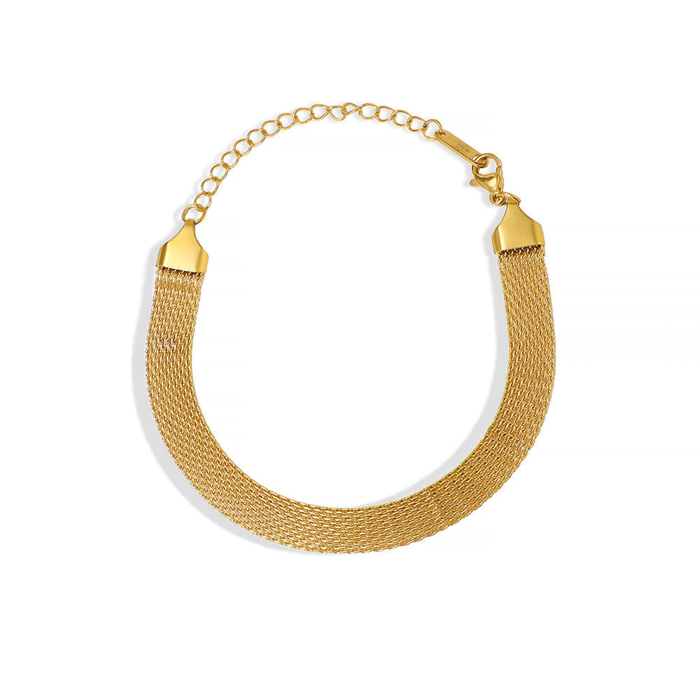 Bracelet 13# Stainless Steel Geometric Chain Bracelet