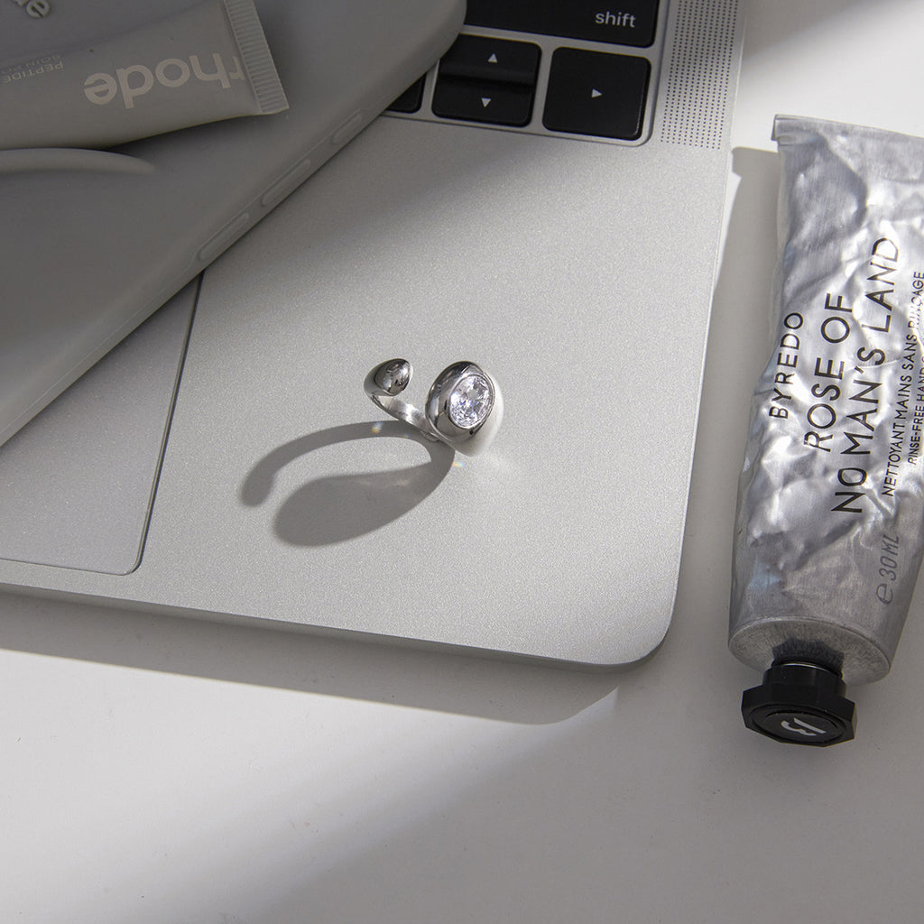 Ring #3 Stainless Steel Irregular Round Ring