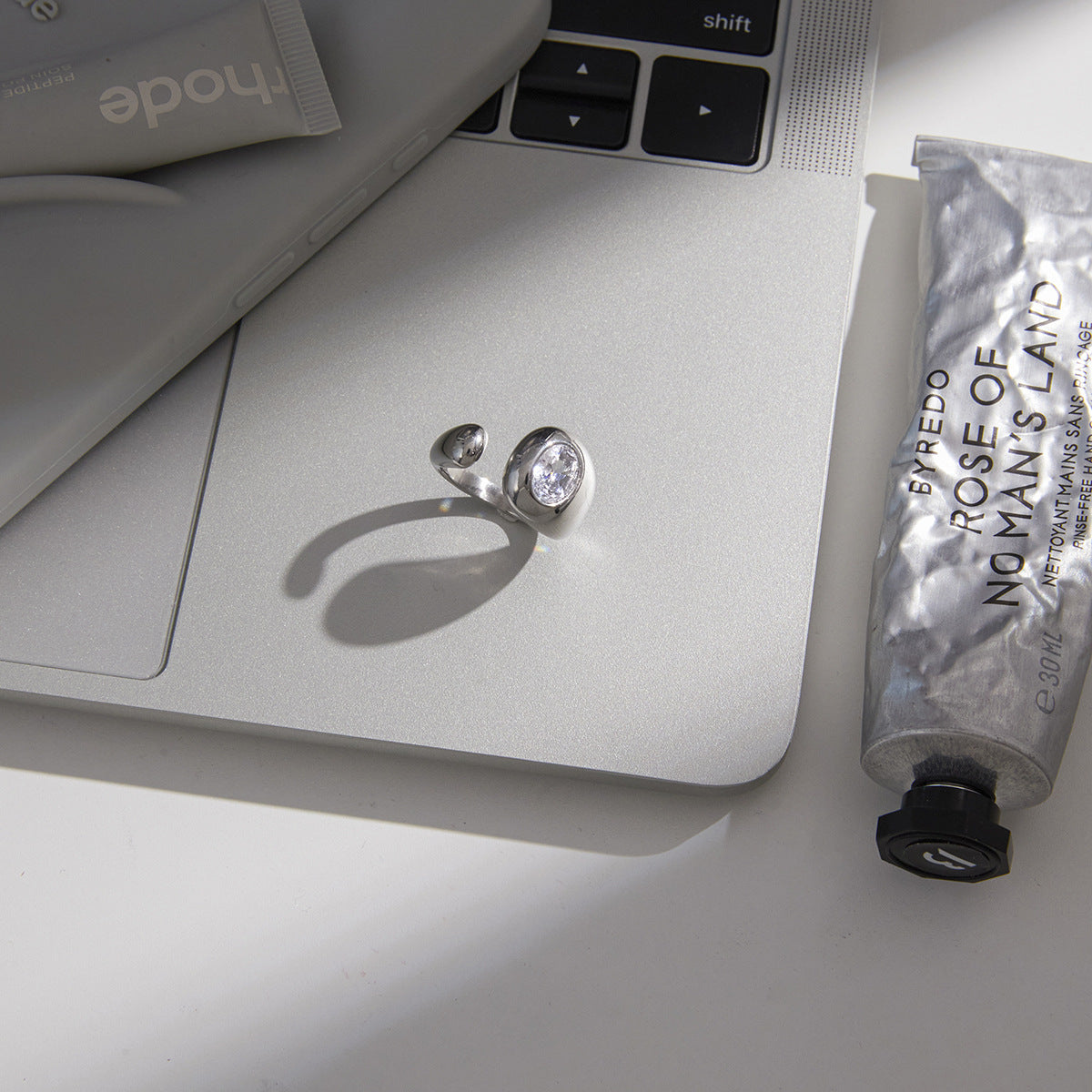 Ring #3 Stainless Steel Irregular Round Ring