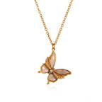 Necklace #2 304 Stainless Steel Butterfly Necklace
