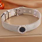 Gold Roman Shell Strap Stainless Steel Watch Straps And Bracelets