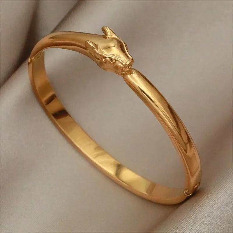 Snake Without Brick Titanium Steel Snake Bracelet