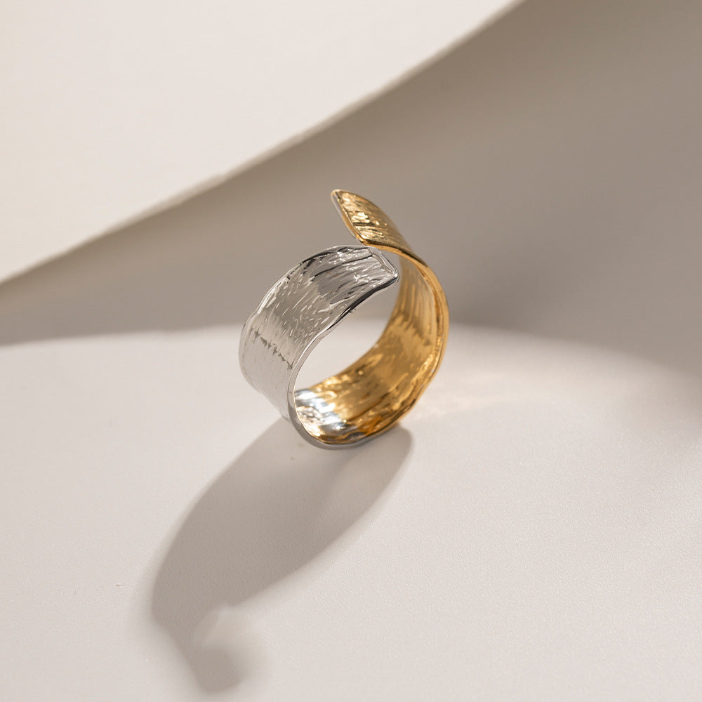 2# Stainless Steel Flower Ring