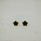 Burgundy Bracelet Stainless Steel Flower Bracelet