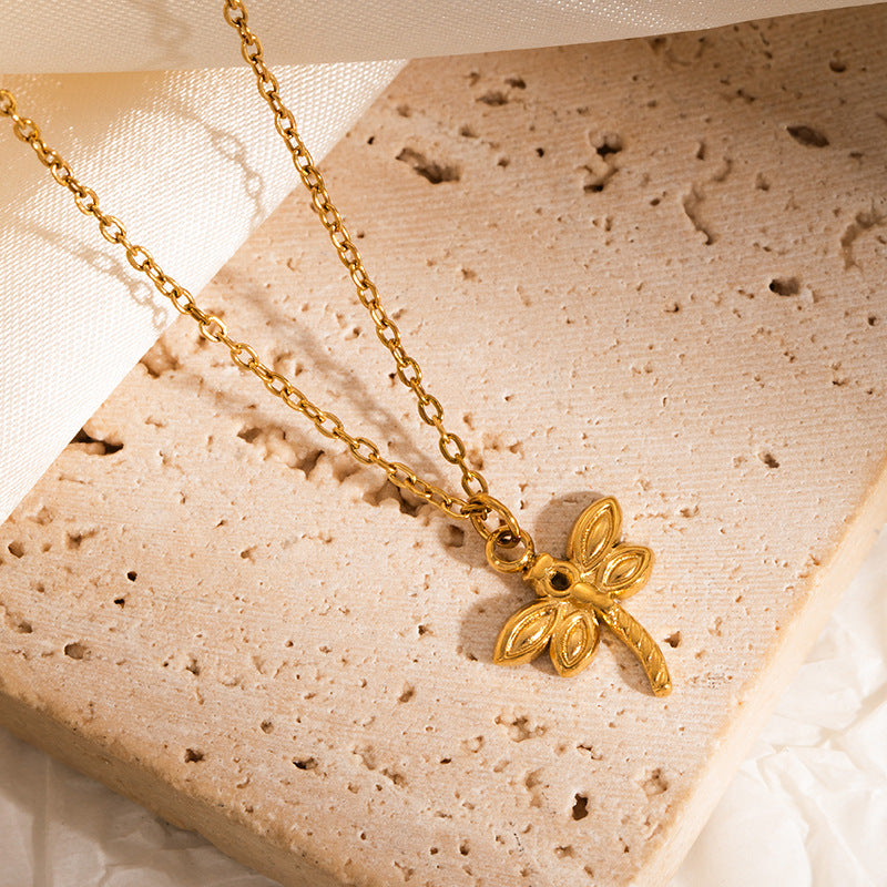 Butterfly 2 Stainless Steel Butterfly Necklace