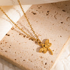 Butterfly Stainless Steel Butterfly Necklace