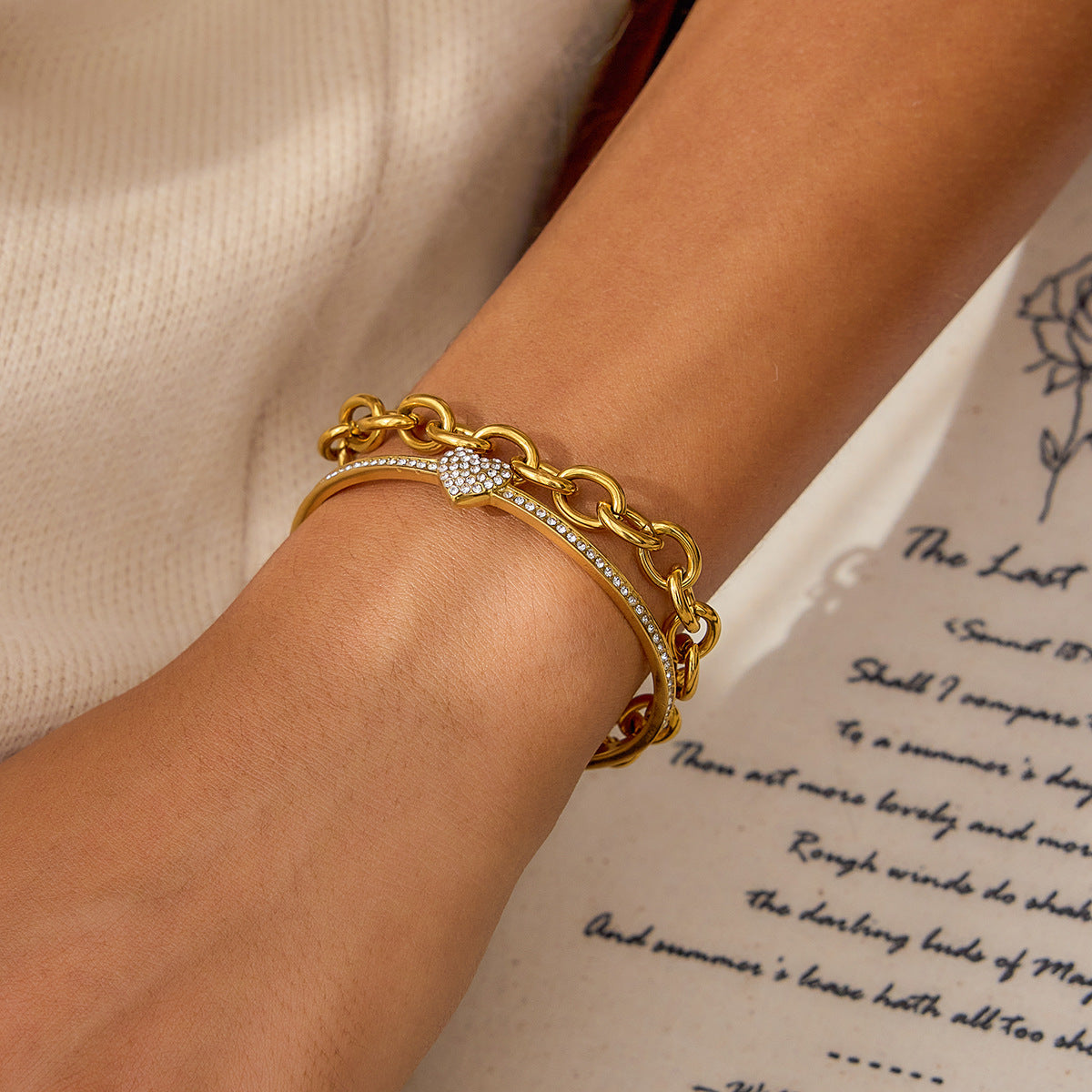 Bracelet Stainless Steel Chain Bracelet