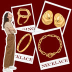 Earrings Stainless Steel Irregular Earrings