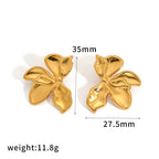 Ring Stainless Steel Flower Ring