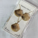 Set 29# Stainless Steel Sun Necklace And Earring Set