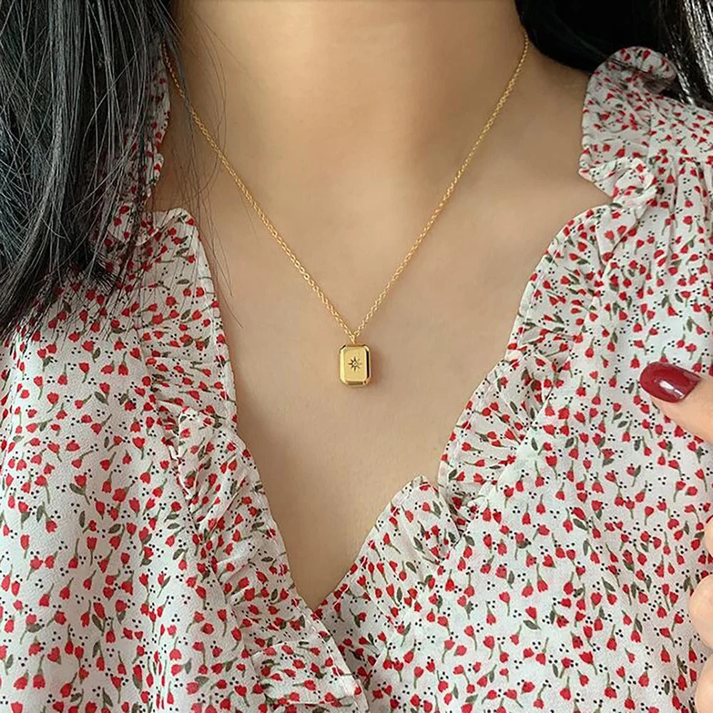 Stainless Steel Cross Large Stainless Steel Cross Necklace