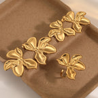 Ring Stainless Steel Flower Ring