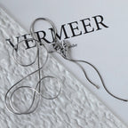 Liquid metal irregular love necklace