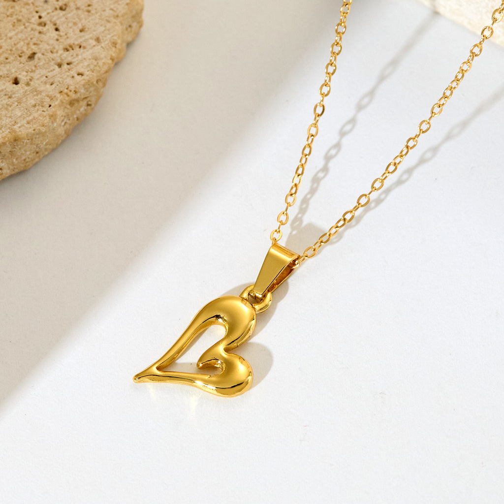 Necklace #4 Stainless Steel Heart Necklace