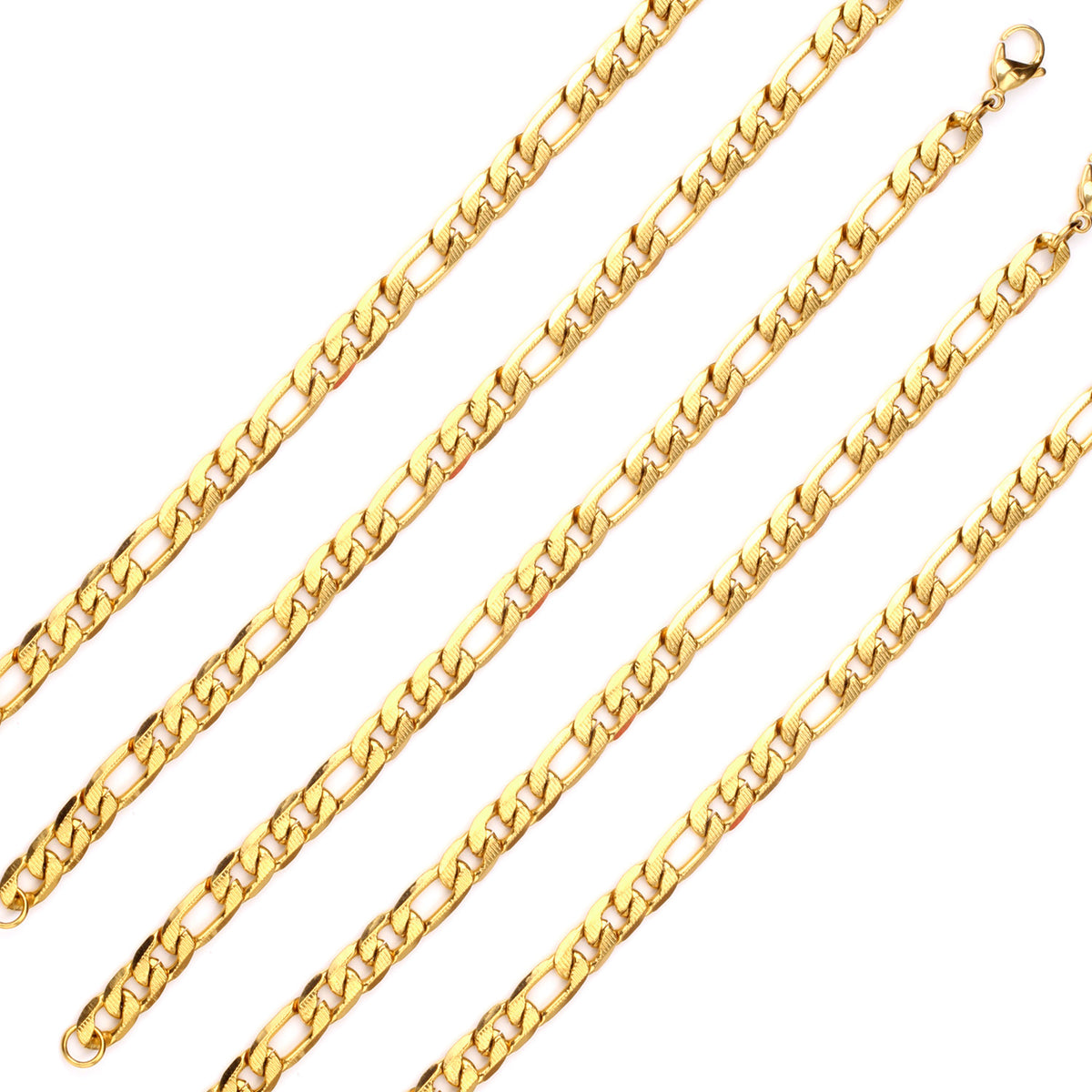Gold Stainless Steel Chain Bracelet