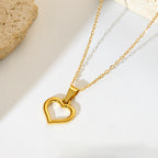 Necklace #4 Stainless Steel Heart Necklace