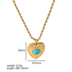 Fashion 4# Titanium Steel Diamond Starburst Oval Necklace