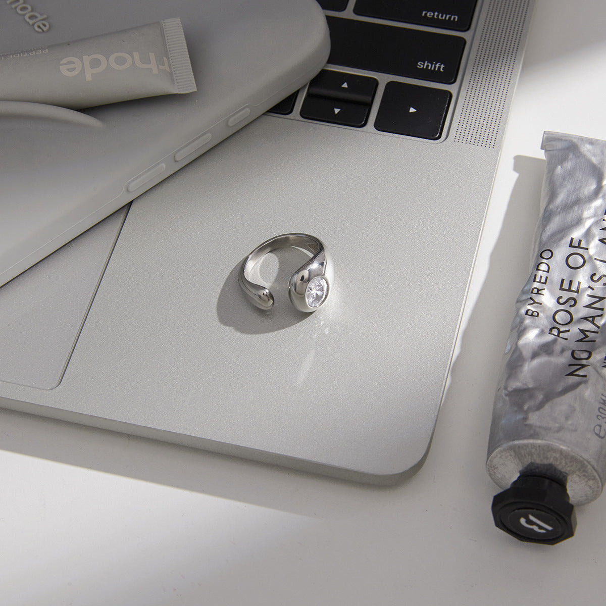Ring #3 Stainless Steel Irregular Round Ring