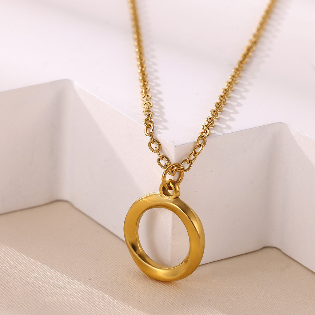 Necklace #1 304 Stainless Steel Round Necklace