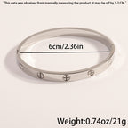 Gold Cross Bracelet Titanium Steel Cross Bracelet
