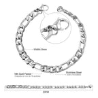 Gold Stainless Steel Chain Bracelet