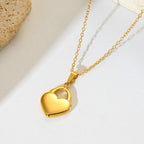 Necklace #1 Stainless Steel Heart Necklace
