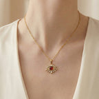 Tigers Eye 304 Stainless Steel Tiger Eye Necklace