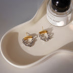 Gold Stainless Steel Chain Earrings