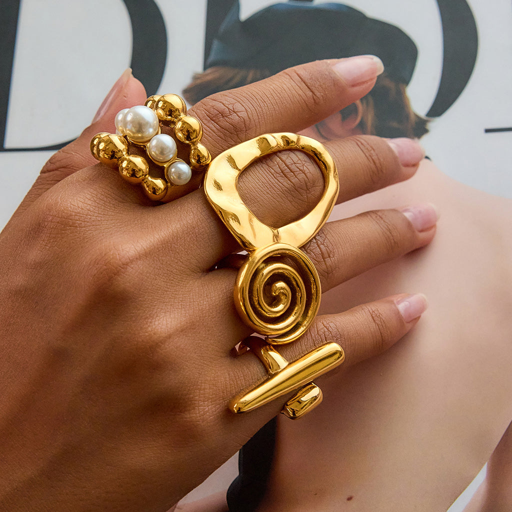 Ring 1# Stainless Steel Hollow Ring
