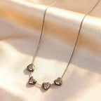 1-heart Necklace Stainless Steel Heart Necklace