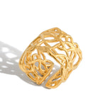 Ring #2 Stainless Steel Irregular Ring