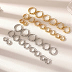 Earring #12 Titanium Steel Round Earrings