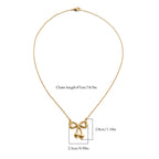 Love Stainless Steel Heart Necklace