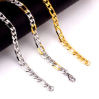 Gold Stainless Steel Chain Bracelet