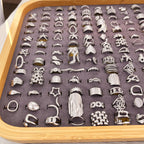 Ring6# Stainless Steel Irregular-shaped Ring