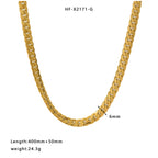 Fashion Silver Stainless Steel Snake Bone Chain Necklace