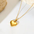 Necklace #1 Stainless Steel Heart Necklace