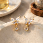 Gold 18k Gold Butterfly Pendant Screw Piercing