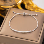 Wheat Ear Pullout Bracelet Gold Titanium Steel Wheat Ear Pull-out Bracelet