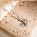 Butterfly Stainless Steel Butterfly Necklace